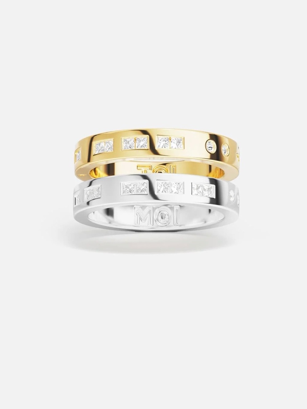 APM MONACO Morse TOI MOI Duo of Rings